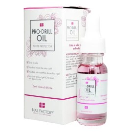 Aceite Protector De Pulido Pro Drill Oil, Nail Factory Color Rosa