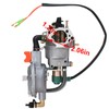 Dual Fuel Carburetor for Honda GX340 GX390 LPG NG 188F