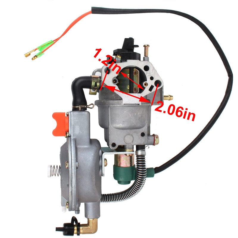 Dual Fuel Carburetor for Honda GX340 GX390 LPG NG 188F