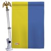Ukraine House Flag Eagle Set Regional Nationality Nation International World