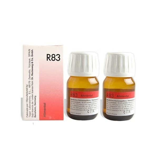 NWIL Dr.Reckeweg Germany R83 Food Allergy Drops Pack of 2 by Dr. Reckeweg