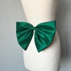 Add on Bow for Wedding Dress Decoration Detachable Satin Bowknot