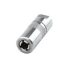 LUMAX LX-1400 Silver 1/8" NPT Standard Grease Coupler for Grease