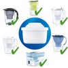 SPARE SQUARE Replacement Water Filter Cartridges for Brita® Maxtra+® Plus,