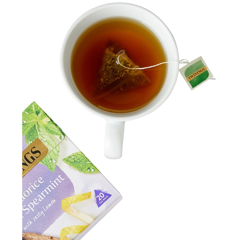 Twinings Liquorice and Spearmint Herbal Tea bags, 20 Tea bags