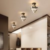 Goeco Ceiling Light Hallway LED, Ceiling Light 24 W 2700