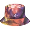 Kangol Tie Dye Bucket Hat - Blue/Pink, multicoloured