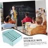 SHINEOFI Cell Phone Storage for Classroom Desk Phone Organizer Storage