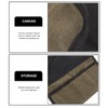 Uonlytech Roll Tool Bag Canvas Roll Up Pouch Wrench Organizer