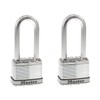 Master Lock M5XTLJ Magnum Heavy Duty Outdoor Padlock with Key,