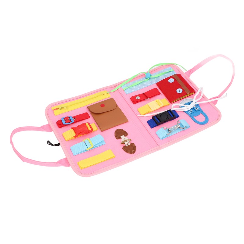 Educational Activity Developing Sensory Board Kids Dress Learning Board Toy