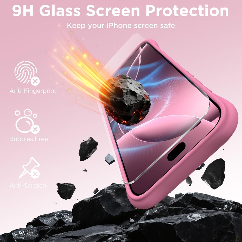 COFFKER - Funda compatible con 17 Pro Max, [cobertura de