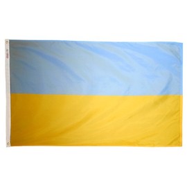 Valley Forge Flag 2-Foot by 3-Foot Nylon Ukraine Flag