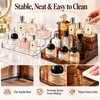 Transparent Cosmetic Organizer for Perfume & Makeup Storage – Sturdy