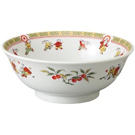 Ale-net Ramen Donburi, Set of 3, Ramen Bowl, Noodle Bowl, Yuu Karako, 6.8 Takadai Don