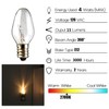 Snnalosses Night Light Bulbs 4 Watt - C7 Small Light
