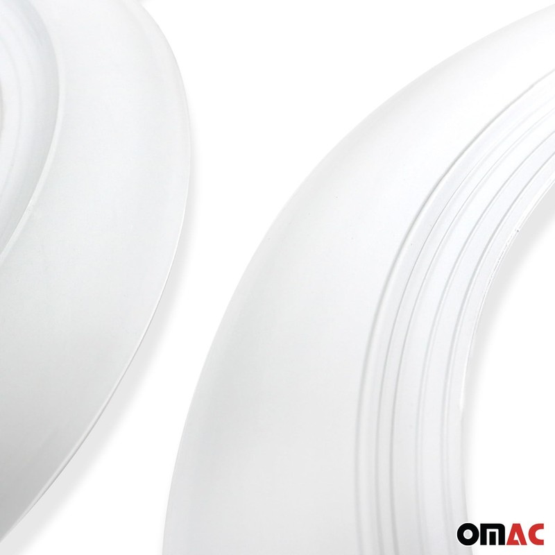 OMAC 4x White Wall Tire Insert 16" Rims Sidewall Set