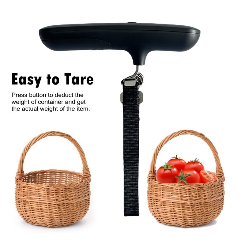 Digital Luggage Scales ABS Plastic Travel Scales Suitcase Weighing Large
