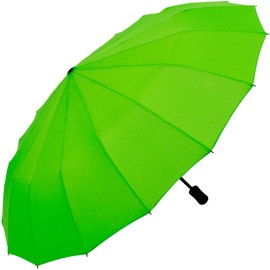iX-brella Pocket Umbrella 16 Pieces with Hand Opener, Green, Pocket umbrella hand opener