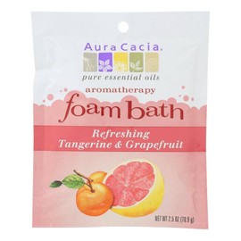 Aura Cacia Foam Bath, Tangerine/Grapefruit, 2.5 Ounce