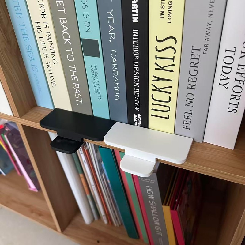 2 Pack Bookshelf Guide,Bookshelf Organizer Tool Spirit Level for Aligning