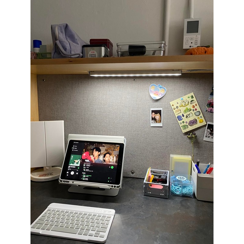 ASOKO LED Under Cabinet Lighting USB Plug-in, Dimmable, 3 Color