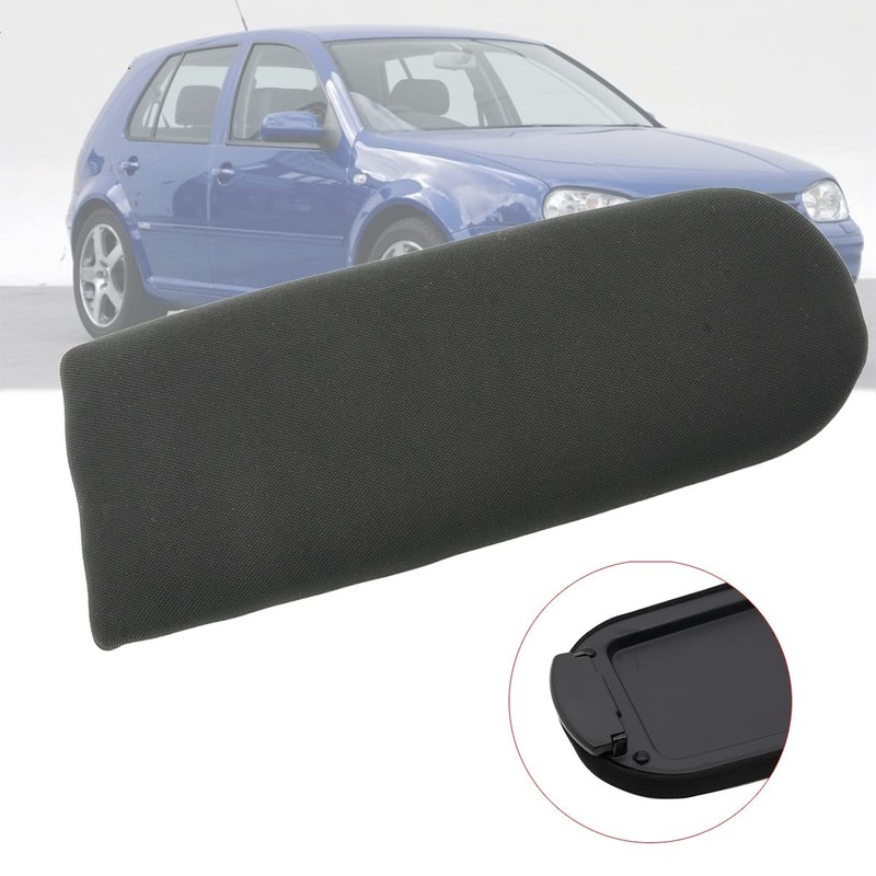 NICOLIE Centre Console Armrest Lid Soft Fabric Armrest Cover Compatible