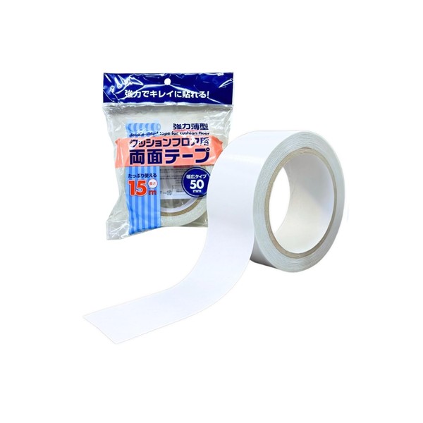 APM Japan Strong Double-Sided Tape, 32.3 ft (15 m) Roll,