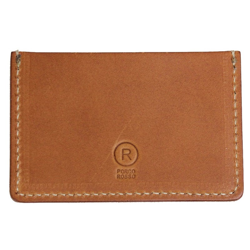 Porco Rosso License Case, Original Tochigi Leather, Made in Japan,
