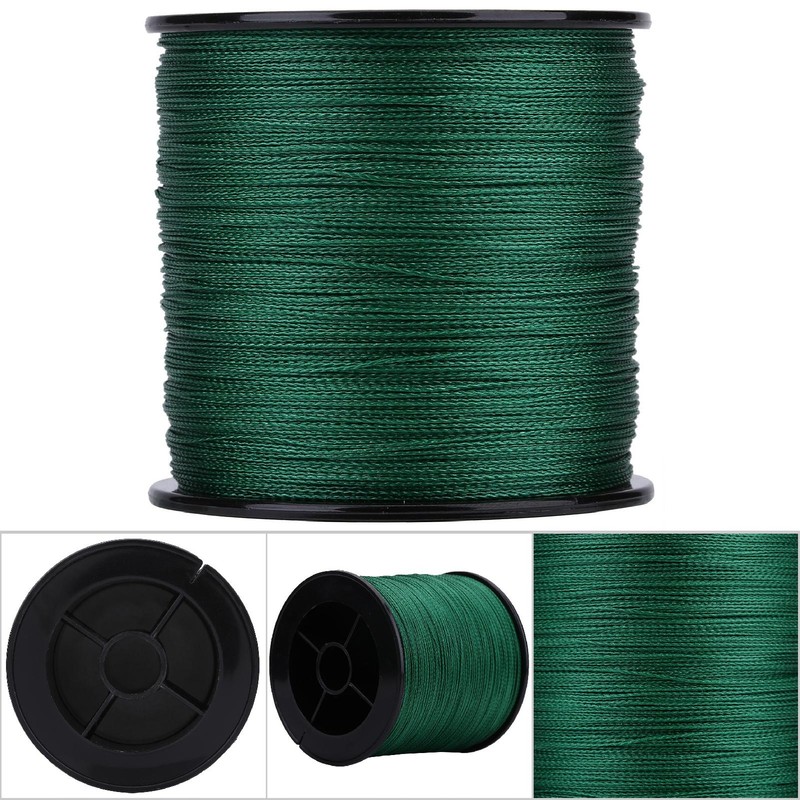 500m PE Braided 4 Strands Super Strong Fishing Lines Multi