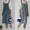 Very Belly Apron, Just Put On, Denim Apron, Canvas Fabric,