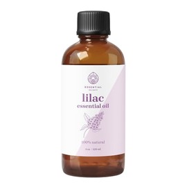 Lilac Essential Oil by Essential Delights - Premium Grade Oil (4 oz.) | for Aromatherapy, Soaps, Lotions, & Candles | Vegan & Cruelty Free