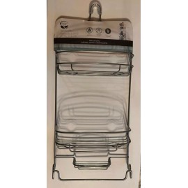 Zenna Home Shower Caddy - Satin Chrome