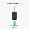 kwmobile kwmobile Autoschlssel Silikon Hlle kompatibel mit Renault Dacia 2-Tasten