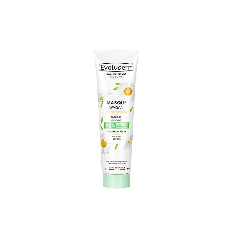 EVOLUDERM - Soothing Mask Chamomile - 150 ml - 98%