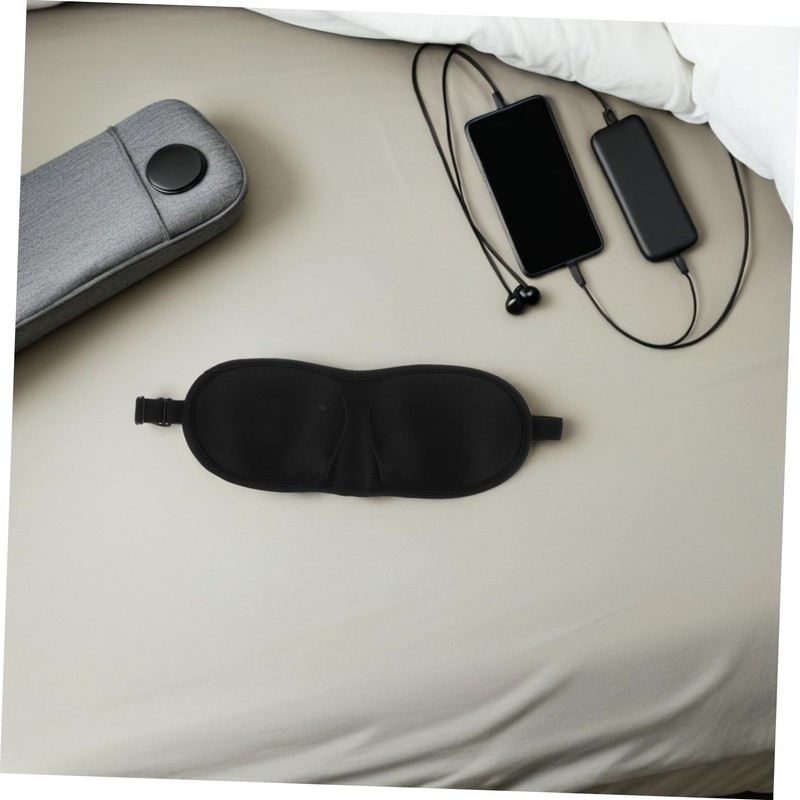 Baluue 6pcs Contoured Eye Masks for Sleep Men Women Light