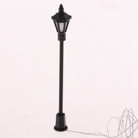 B Blesiya 20pc Modelo Lámpara Jardín Calle Luz HO OO LEDs NUEVO 1: 100 7cm