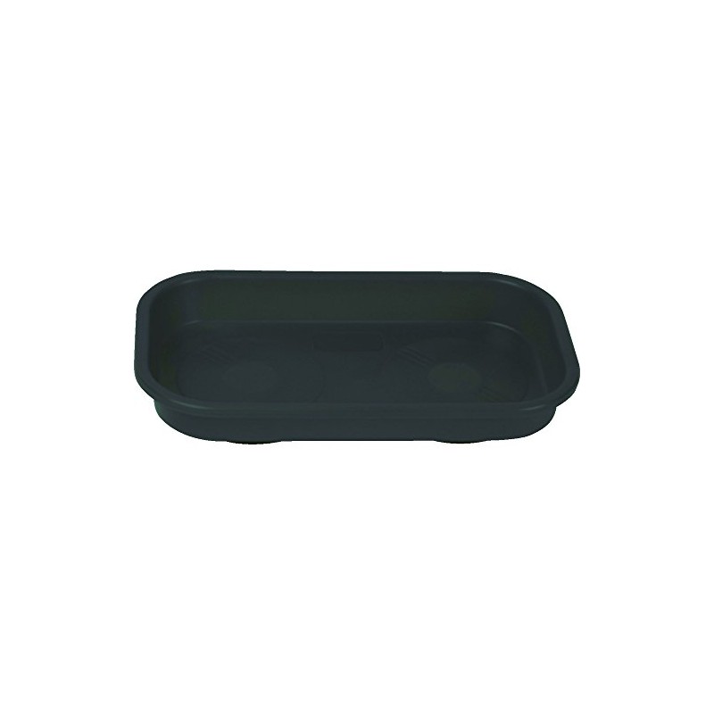TRUSCO(トラスコ) 角型樹脂マグネットトレー 黒 TAMT-1424-BK