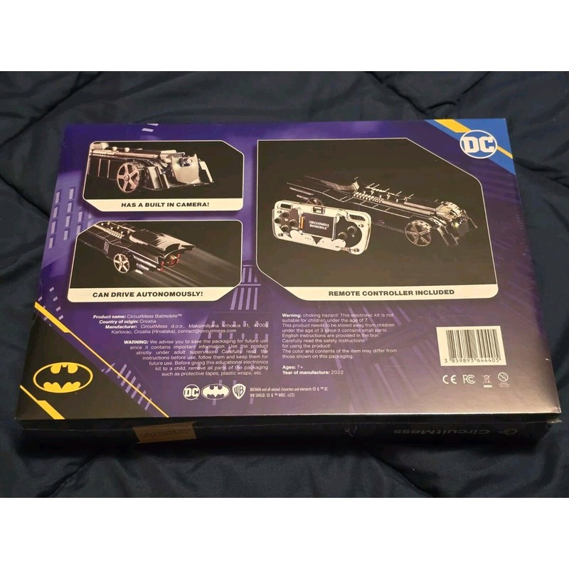CircuitMess DIY RC Remote Control Batmobile Code Build Drive Kit