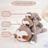 SQEQE Weighted Sloth Plush, Soft Weighted Stuffed Animals Pillow, Cute