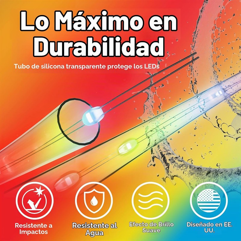 Brightz Wheel Color Seleccionable - Serie LED para Rueda de