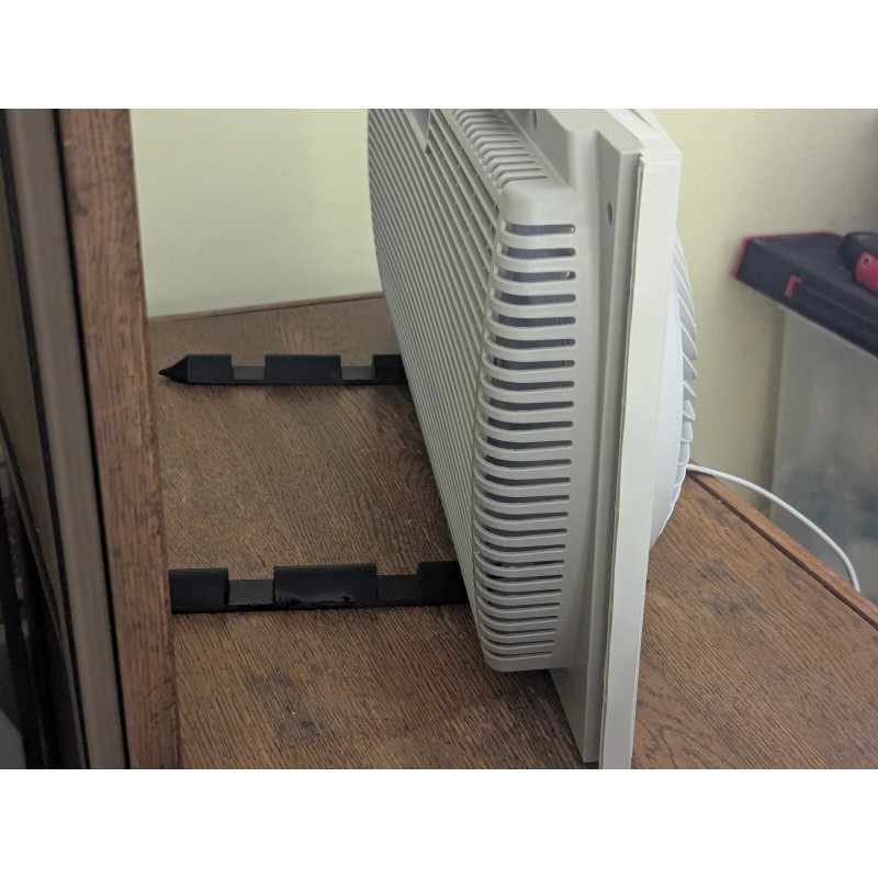 Bionaire 3D Printed Window Fan Unit Stands, Mounts, or Stabilizer