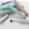 Portable Travel Toothbrush Storage Box,Toothbrush Case Suitable for Travel, Camping,