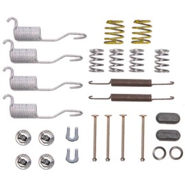 ACDelco Professional 18K584 Kit de resorte de freno de tambor trasero con resortes, pines, retenedores, arandelas y tapas
