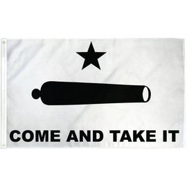 3x5FT Flag Come and Take It Canon 2nd Amendment Patriot Decor NRA Tread Gadsden