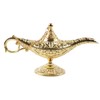 Magic Genie Lamp Exquisite Gold Eye Catching Durable Alloy Smoothing