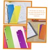 Operitacx Pack of 10 Notepad Dividers Index Cards Dividers Perforated