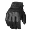 Jackets 4 Bikes Men's Motorcycle Gloves Premium Leather Perforated Protective