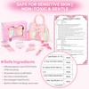 Kids Washable Makeup Kit for Girls, 17 Pcs Non Toxic