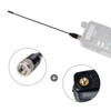 YNIBST 430-440MHz Flexible Handy Wireless Antenna, SMA Type, Total Length